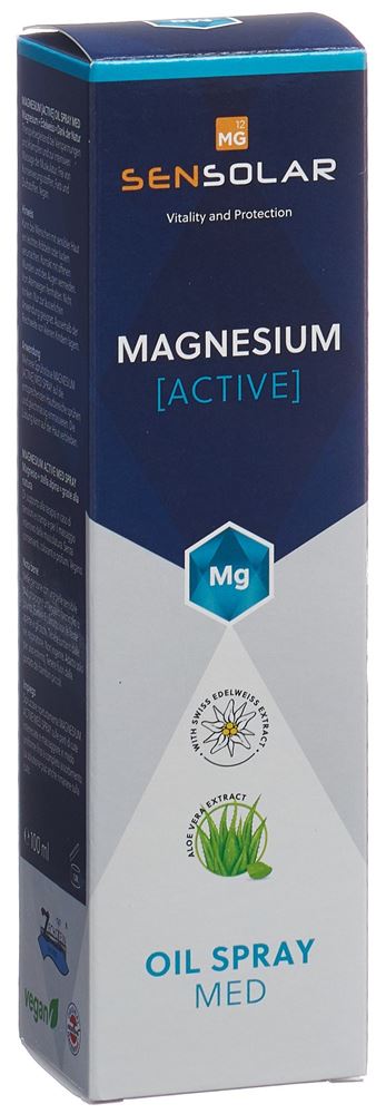 Sensolar Magnesium Active Oil Spray MED 100 ml