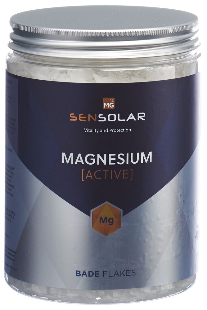 SENSOLAR Magnesium Active BADE FLAKES (800g)