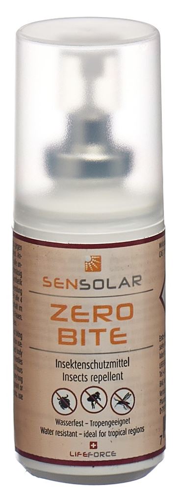 Sensolar zero bite moustiques & insecte protection spr 30 ml