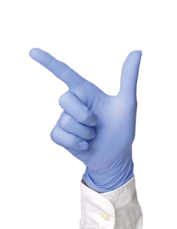 Image of Sentina Ambidextrous Untersuchungshandschuhe S 6-7 Nitrile puderfrei 200 Stk