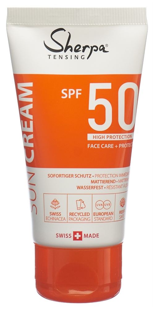 Sherpa Tensing crème solaire Spf50 50 ml