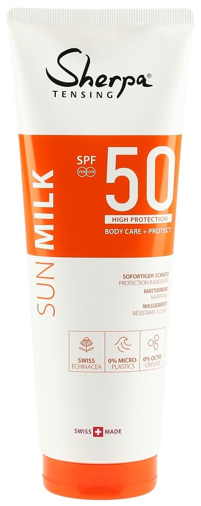Sherpa Tensing lait solaire Spf50 250 ml