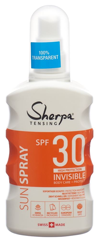 Sherpa Tensing Sonnenspray SPF 30 Invisible (175ml)