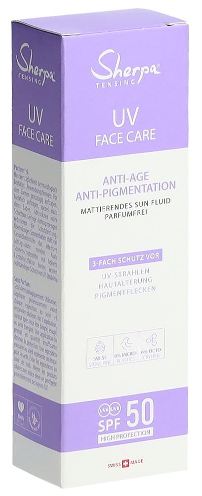 Sherpa Tensing Sun Fluid: Produktbild