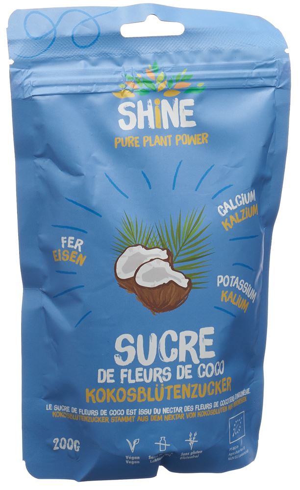 Shine Kokosblütenzucker BIO Btl 200 g