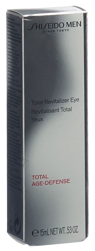 Image of Shiseido Men Total Revitalizer Eye (re) 15 ml