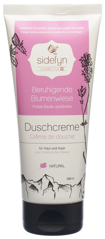 Sidefyn crème de douche prairie fleurie apaisante tb 200 ml