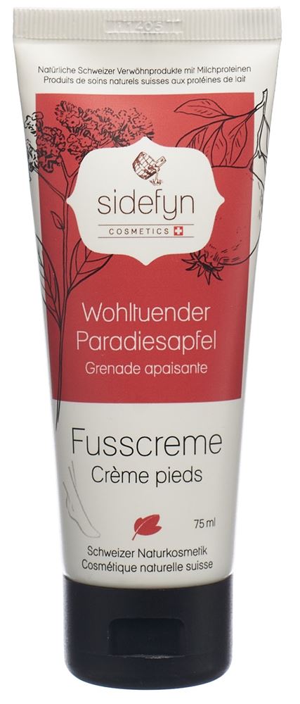 Image of Sidefyn Fusscreme wohltuender Paradiesapfel Tb 75 ml