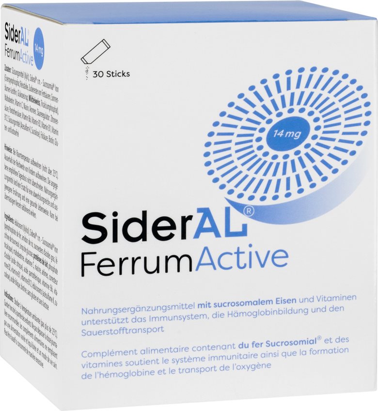 SiderAL Ferrum Active polvere 30 bustine 1,6 g
