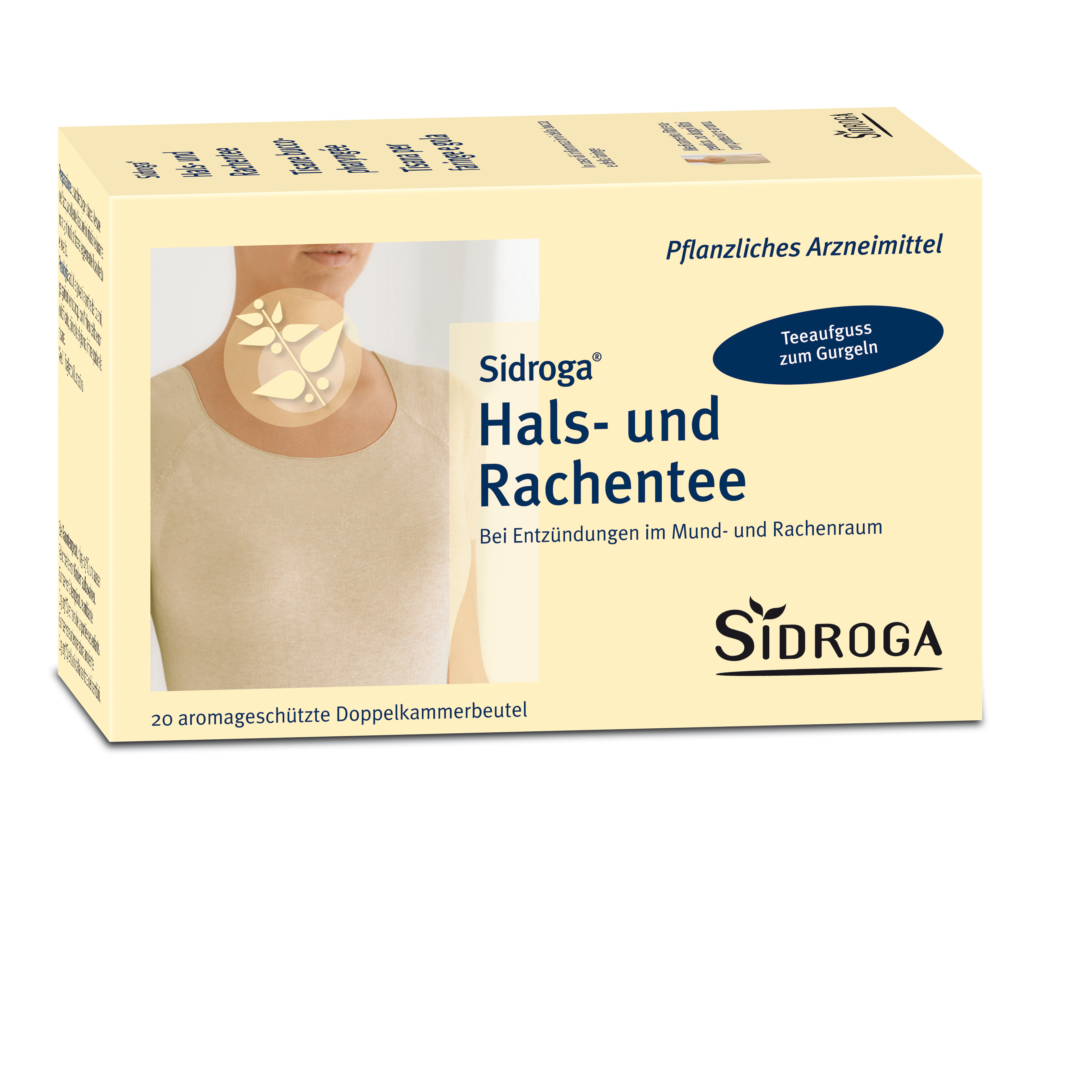 Sidroga tisane bucco-pharyngée 20 sach 2.5 g