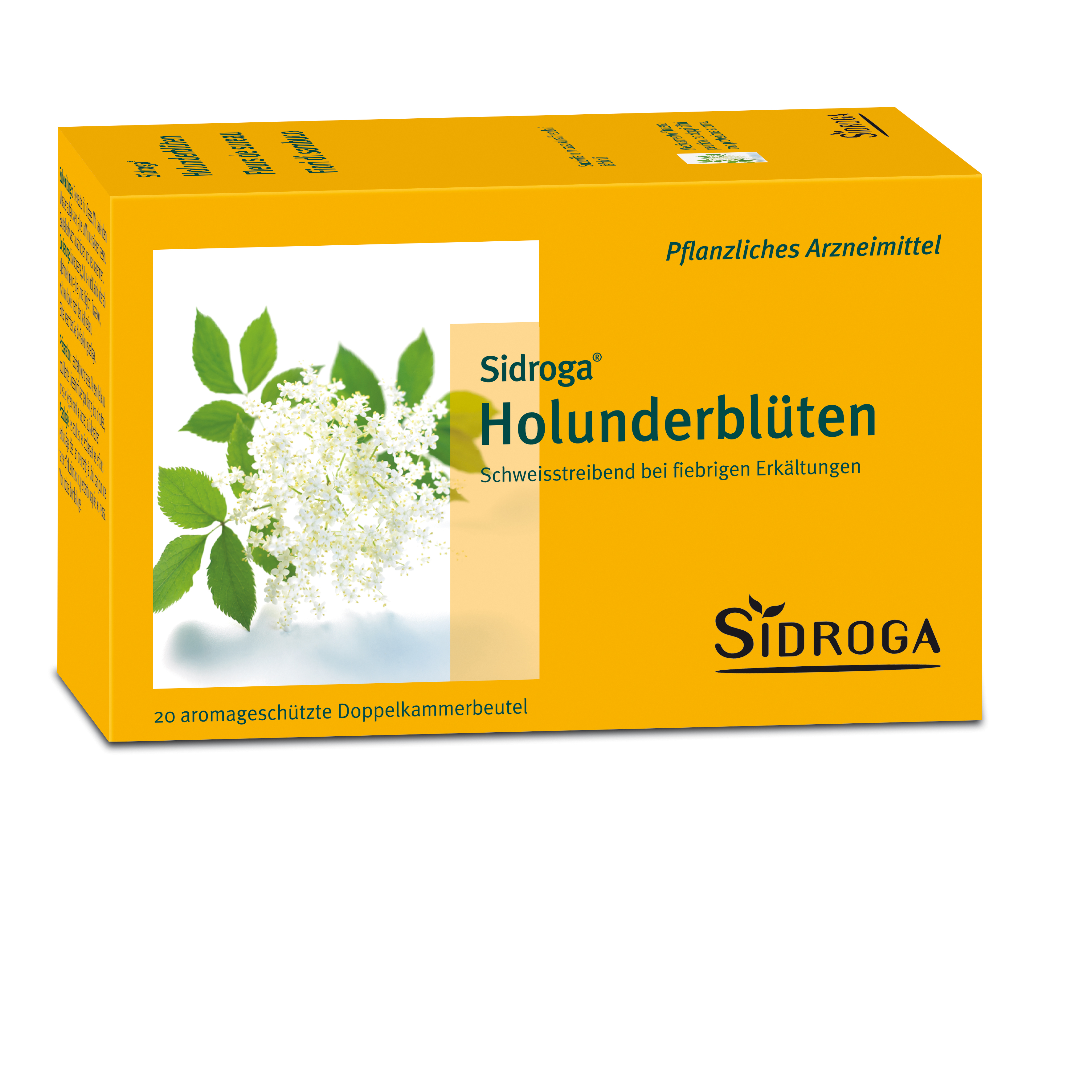 Image of Sidroga Holunderblüten 20 Btl 1 g