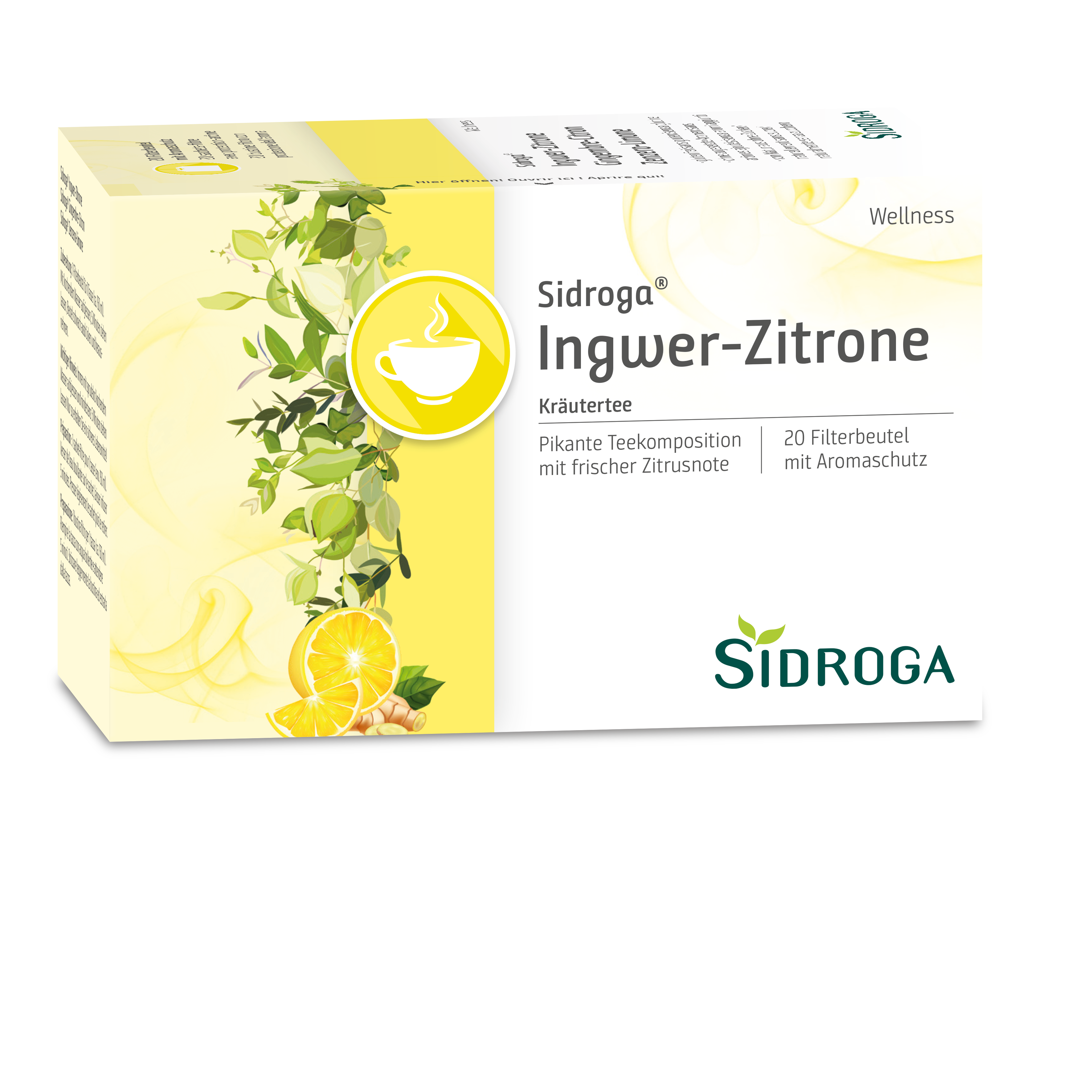 Image of Sidroga Ingwer-Zitrone Btl 20 Stk