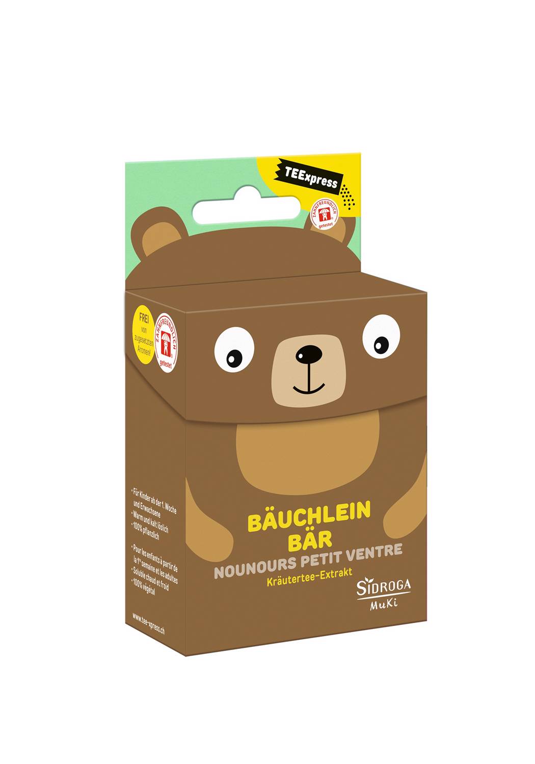 Image of Sidroga TEExpress Bäuchlein Bär 15 Btl 0.3 g