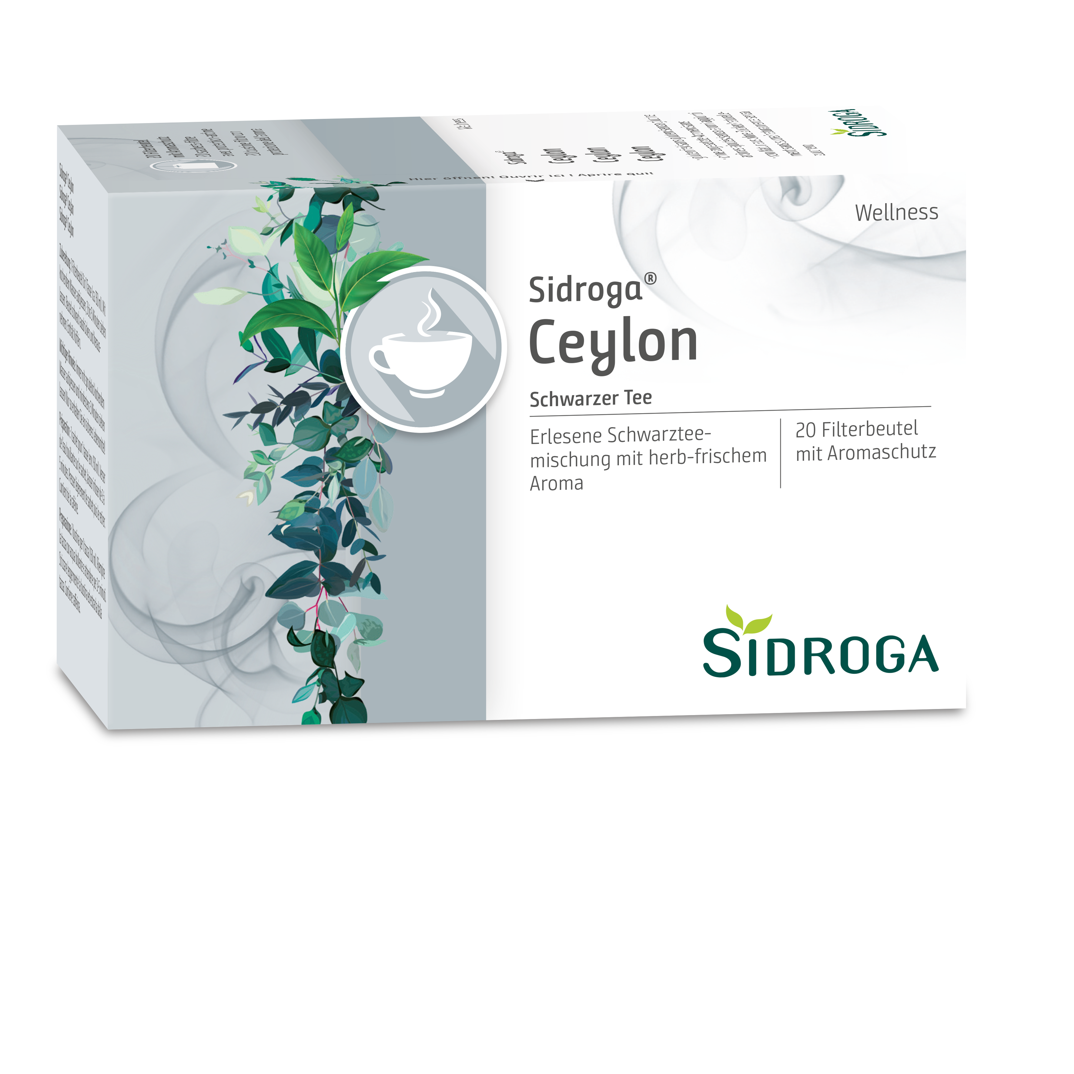 Sidroga Wellness Ceylan 20 bustine 1.7 g