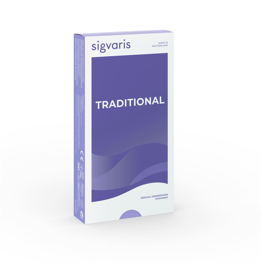 Sigvaris Specialities Traditional A-D Kkl2 L+ lang offen Noppenhaftrand 1 Paar