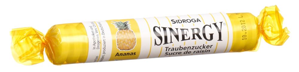 Image of Sinergy Traubenzucker Ananas Rolle 40 g