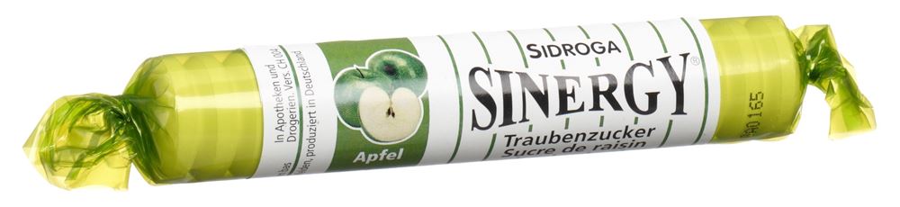 Image of Sinergy Traubenzucker Apfel Rolle 40 g