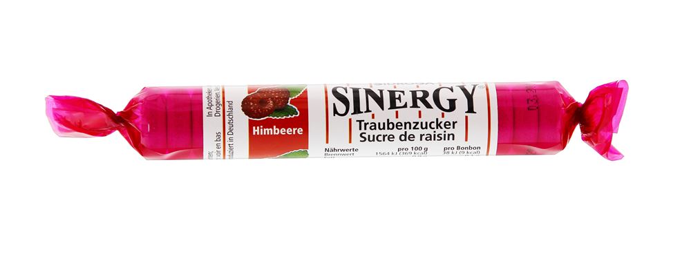 Image of Sinergy Traubenzucker Himbeere Rolle 40 g
