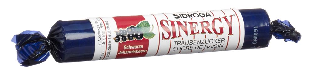 Image of Sinergy Traubenzucker Johannisbeere schwarz Rolle 40 g