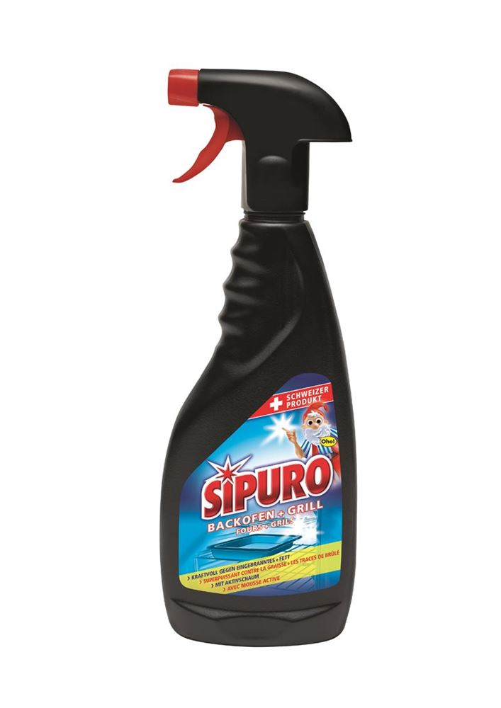 Sipuro forni + griglie spray flacone 500 ml