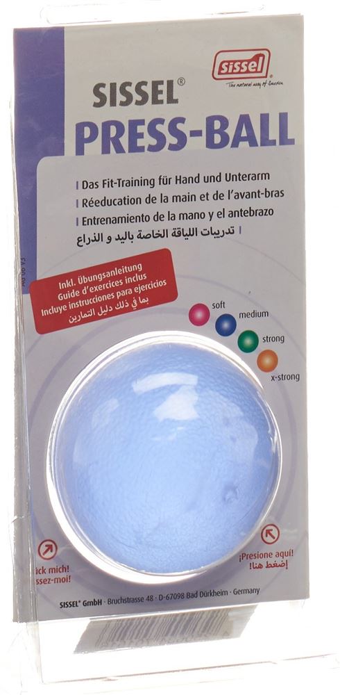 Image of Sissel Press Ball medium blau
