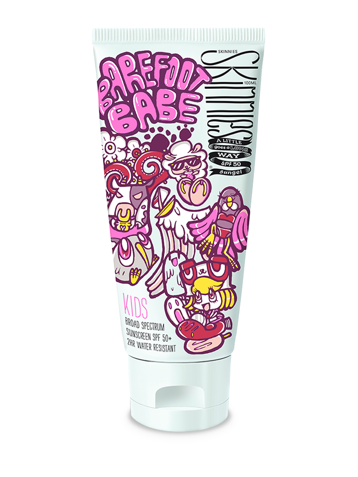 Image of Skinnies Sonnengel Kids Barefoot Babe Spf50 Tb 100 ml