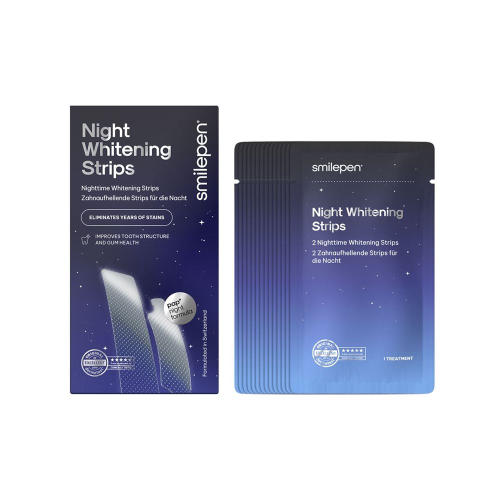 smilepen Night Whitening Strips 10 x 2 pz