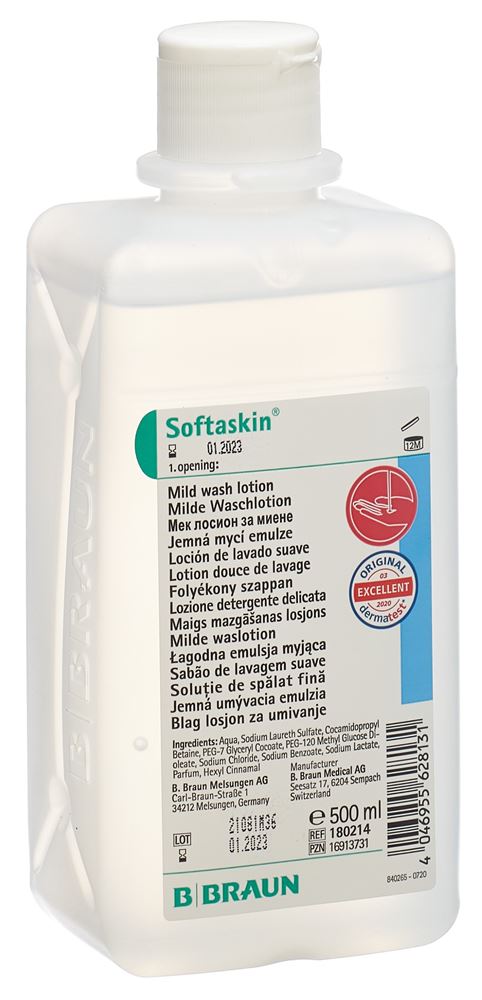 Image of Softaskin EU Faltfl 500 ml