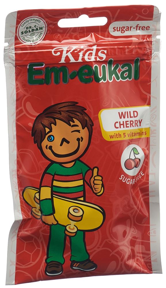 Soldan Em-eukal Kids Wildkirsche zuckerfrei Btl 75 g