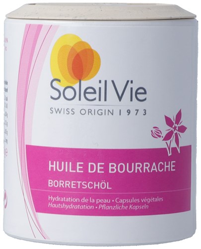 Image of Soleil Vie Borretschöl Kaps 694 mg kaltgepresst Bio 90 Stk
