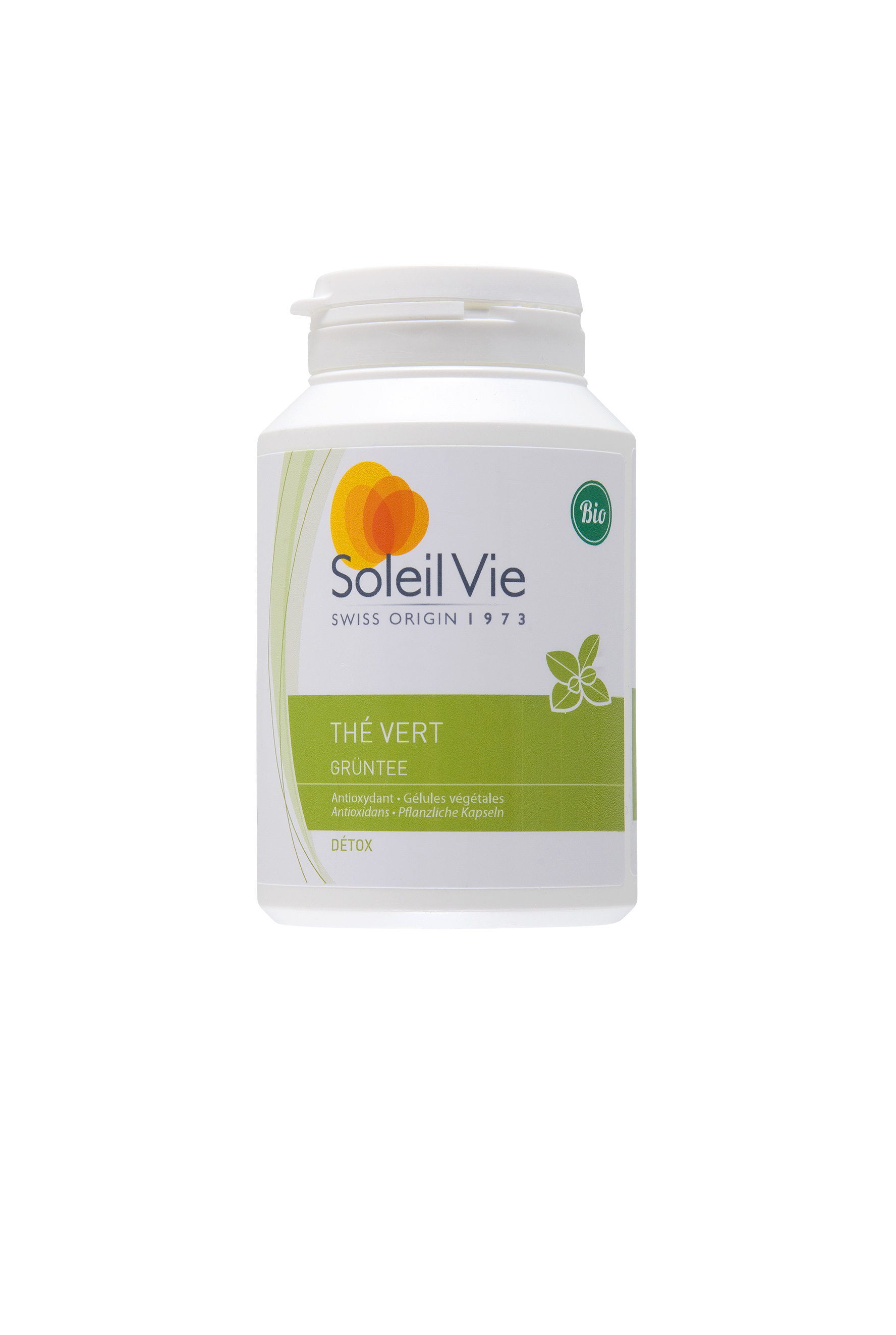 Image of Soleil Vie Grüntee Kaps 470 mg Bio 100 Stk