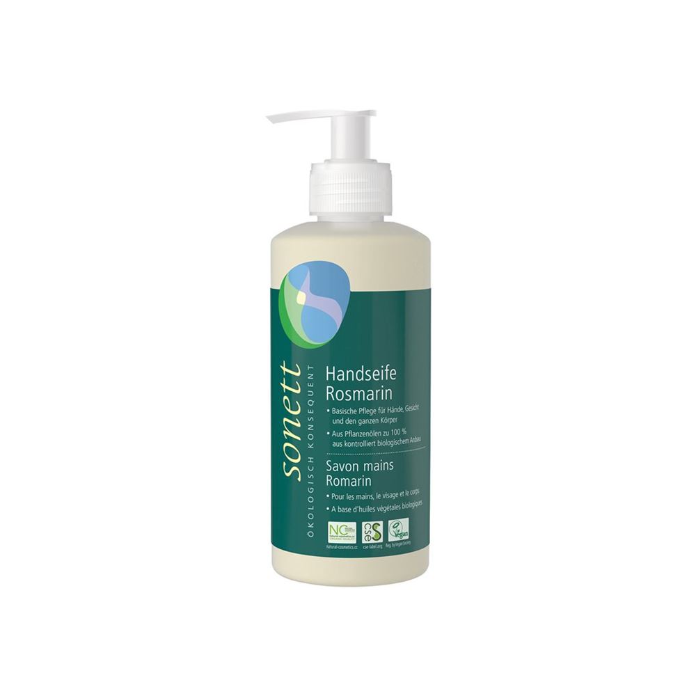 Sonett savon mains romarin dist 300 ml