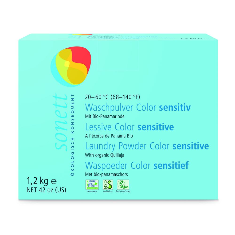 Sonett Sensitive Laundry Powder - Colour 1.2kg (30 washes)