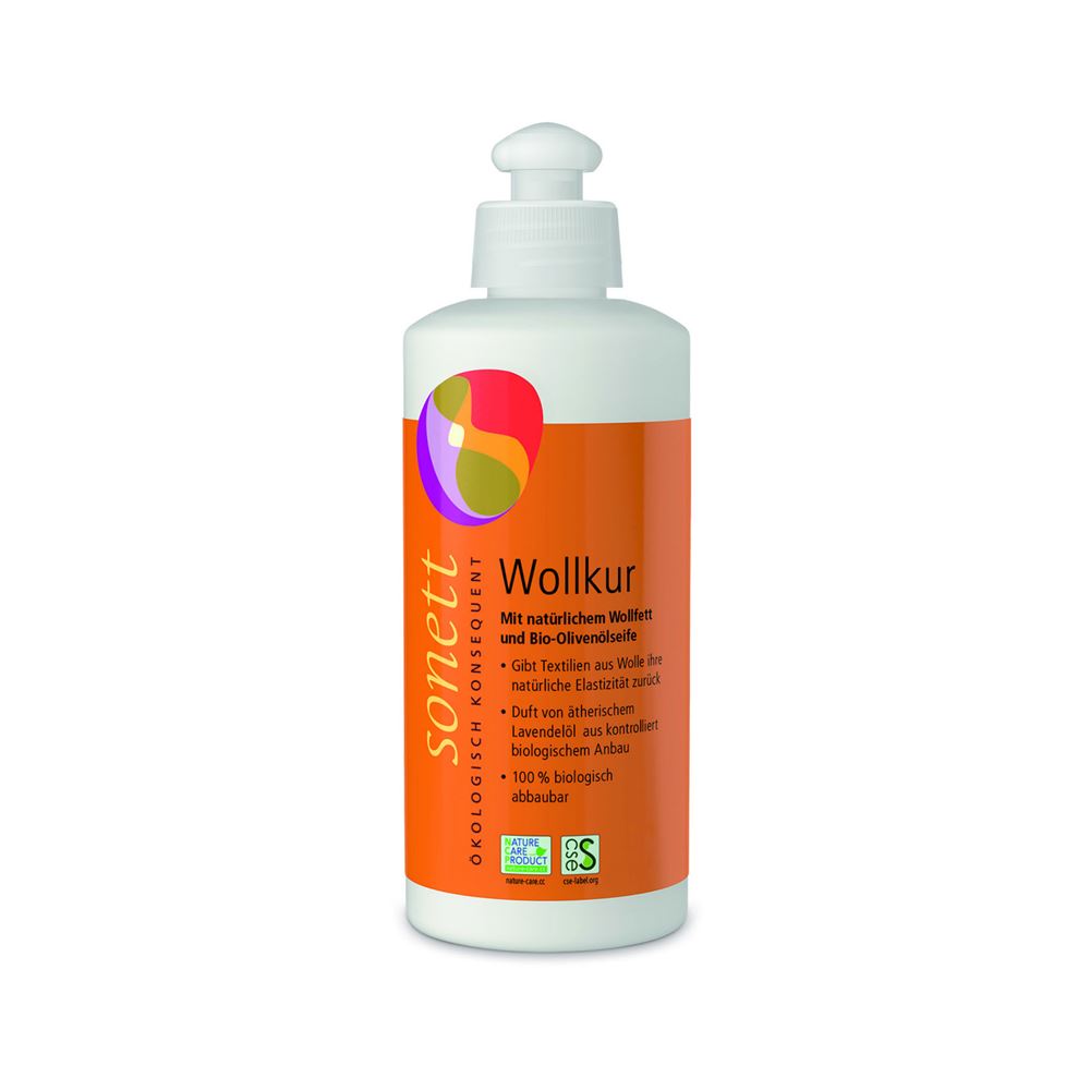 Sonett trattamento liquido per lana flacone 300 ml