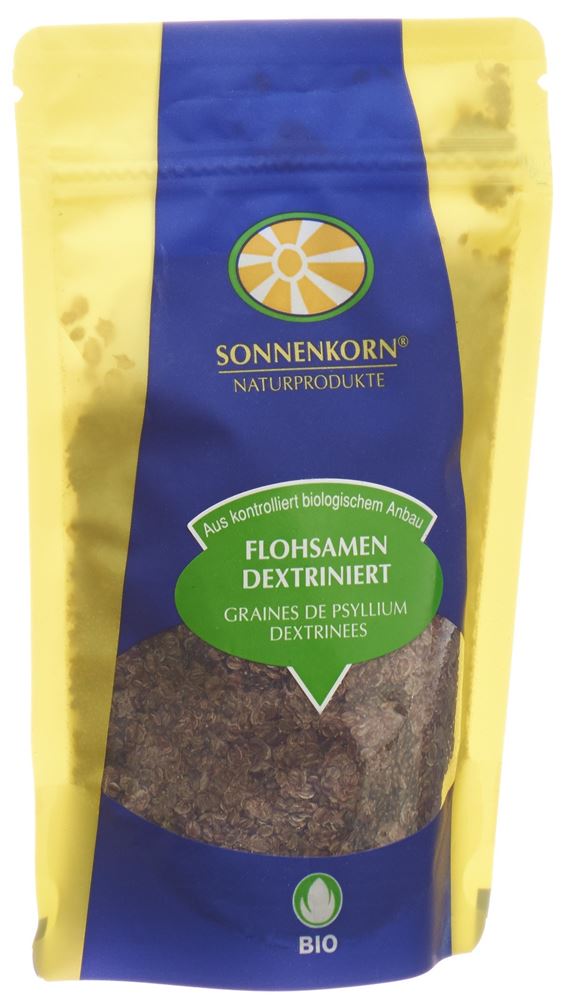 Image of Sonnenkorn Flohsamen dextriniert Bio Knospe 120 g