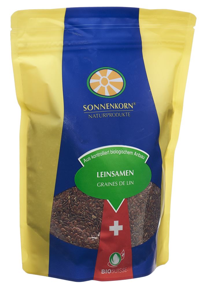 Image of Sonnenkorn Leinsamen Bio Knospe 500 g