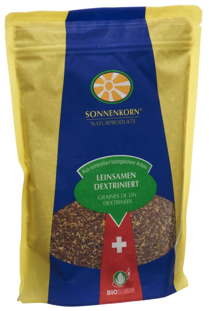 Image of Sonnenkorn Leinsamen dextriniert Bio Knospe 400 g