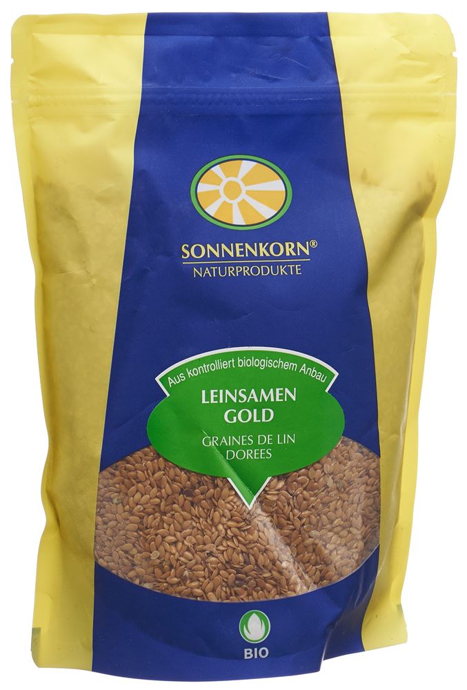 Image of Sonnenkorn Leinsamen Gold Bio Knospe 500 g