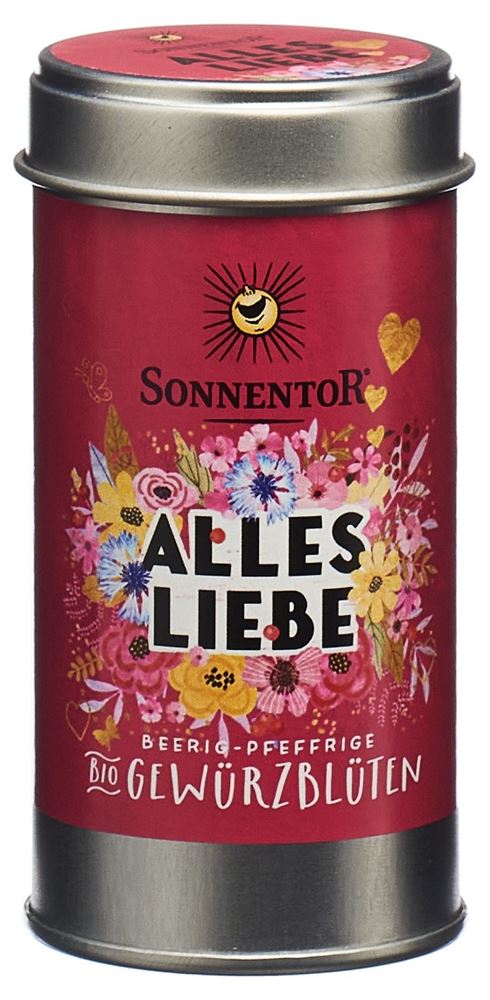 Image of Sonnentor Alles Liebe Gewürz Blüten BIO Streudose 28 g