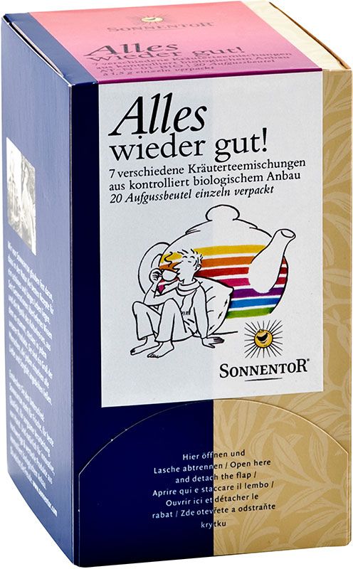 Sonnentor tisana benessere ritrovato assortite BIO