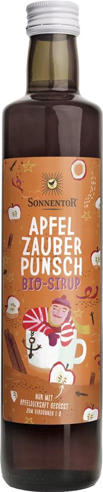 Image of Sonnentor Apfel Punsch-Sirup BIO 500 ml