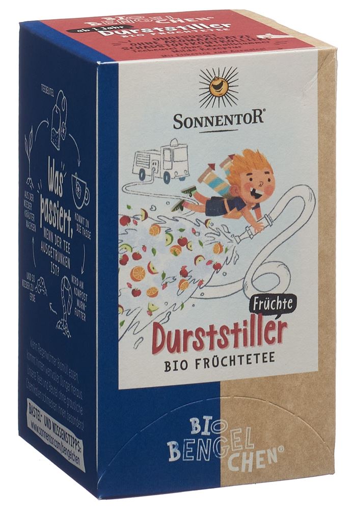 Image of Sonnentor Bengelchen Durststiller Früchte Tee BIO Btl 18 Stk