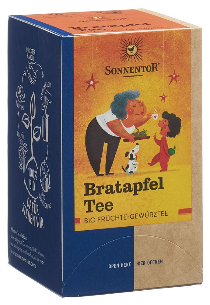 Sonnentor Bratapfel Tee BIO sach 18 pce