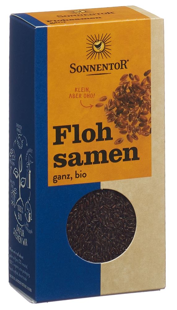 Image of Sonnentor Flohsamen ganz Bio 90 g