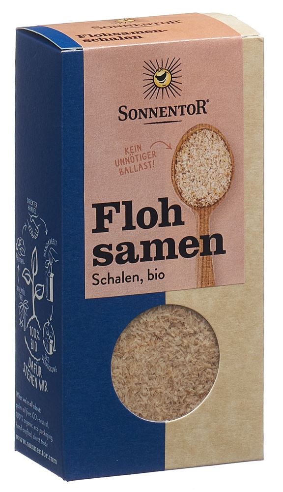 Image of Sonnentor Flohsamen Schalen BIO Btl 50 g