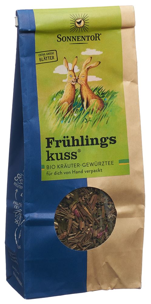 Image of Sonnentor Frühlingskuss Kräuterteemisch offen BIO 80 g