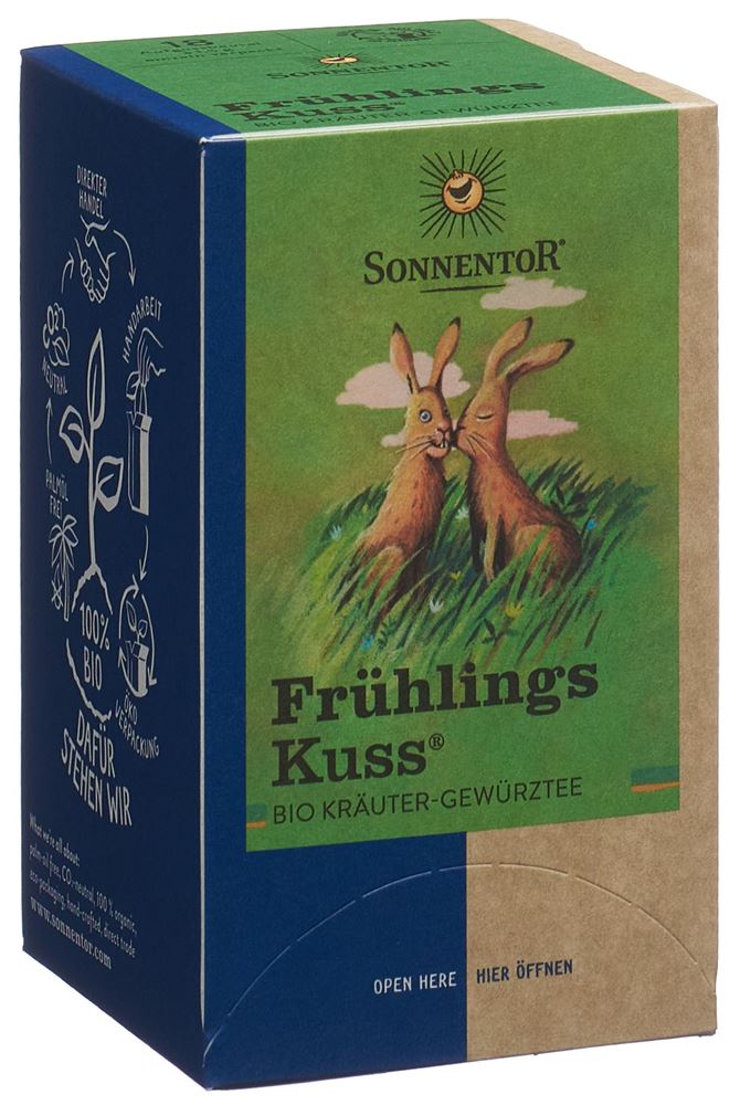 Image of Sonnentor Frühlingskuss Tee BIO Btl 18 Stk