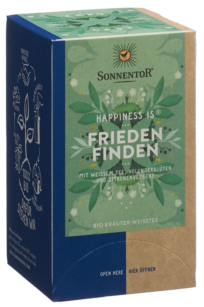 Sonnentor Happiness is Frieden finden Tee BIO Btl 18 Stk