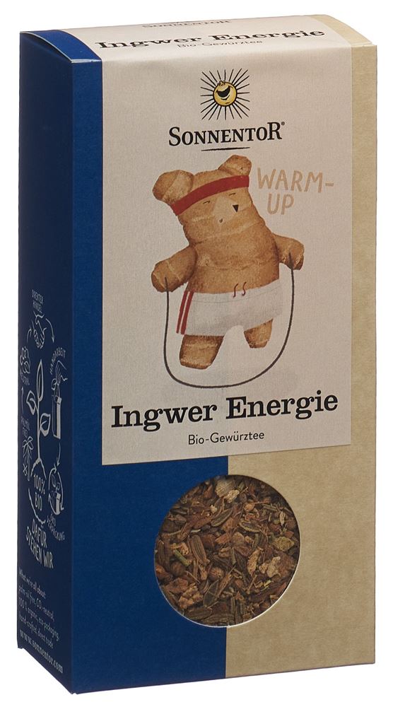 Image of Sonnentor Ingwer Energie Tee BIO 100 g