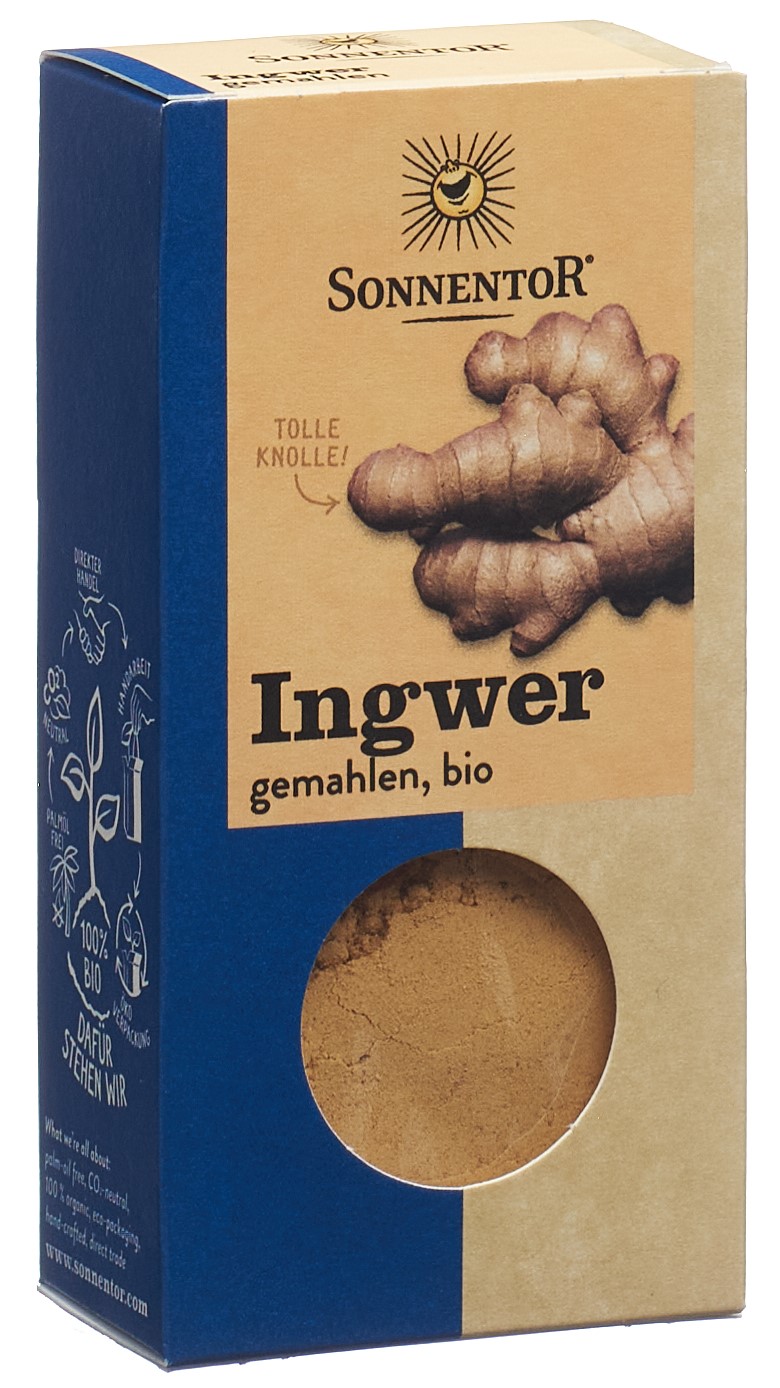 Image of Sonnentor Ingwer gemahlen BIO Btl 30 g